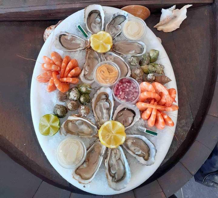 Plateau fruits de mer Saint-Cyr-sur-Mer