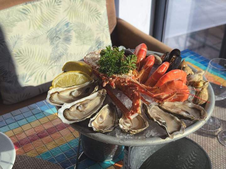 Plateau fruits de mer Saint-Cyr-sur-Mer